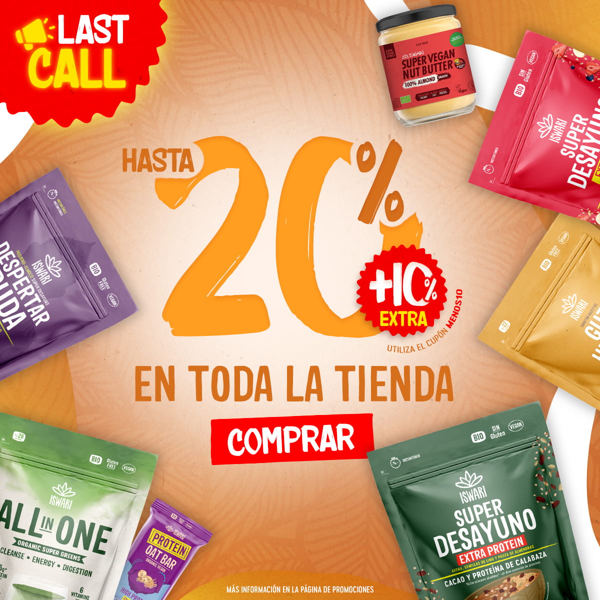 Last Call - Hasta 20% + 10% en toda la tienda